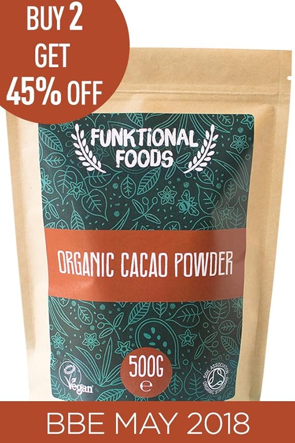 Organic Cacao Powder 500G Amazon.co.uk Grocery