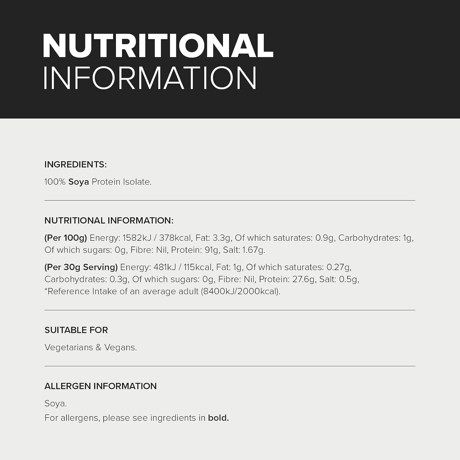Bulk Soya Protein Isolate Powder, Vegan Protein Shake, Unflavoured, 5 kg, Packaging May Vary - Image 5