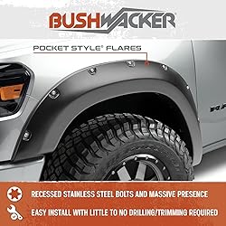 Bushwacker Pocket/Rivet Style Rear Fender Flares