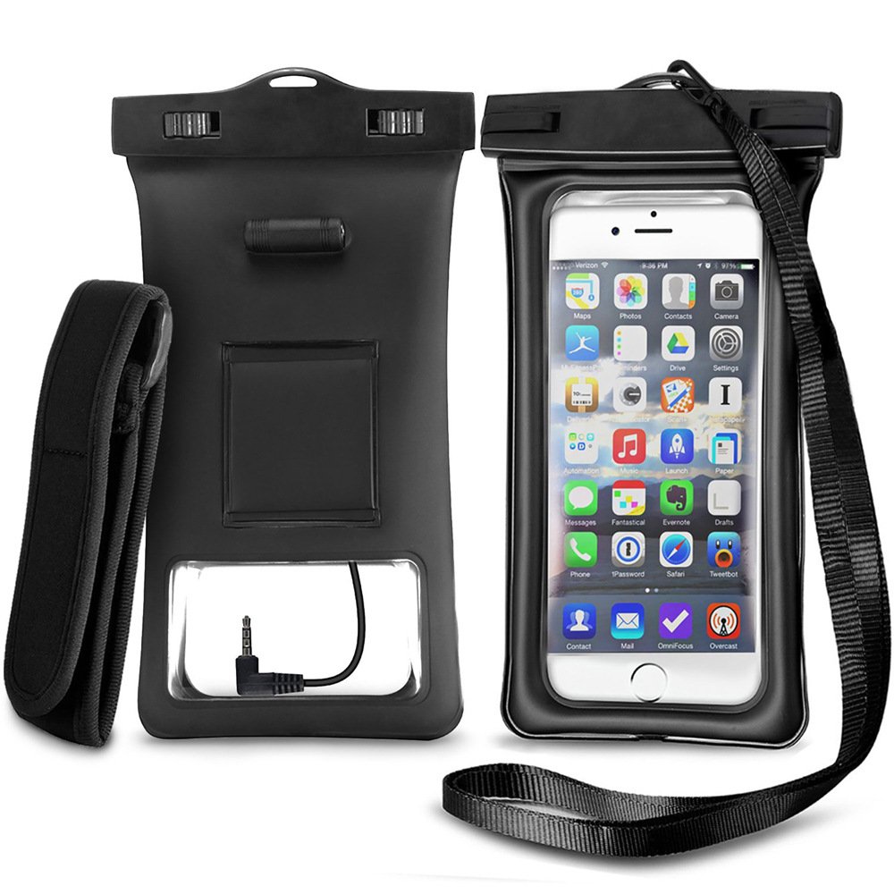 TPU Inflatable Waterproof Mobile Phone Bag with Strap Amazon.co.uk
