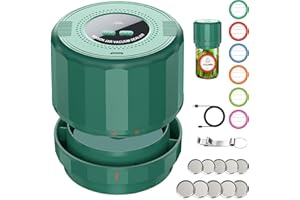 UNIVER M11 Electric Mason Jar Vacuum Sealer Kit - Vacuum Sealer for Wide & Regular Mouth Canning Jars