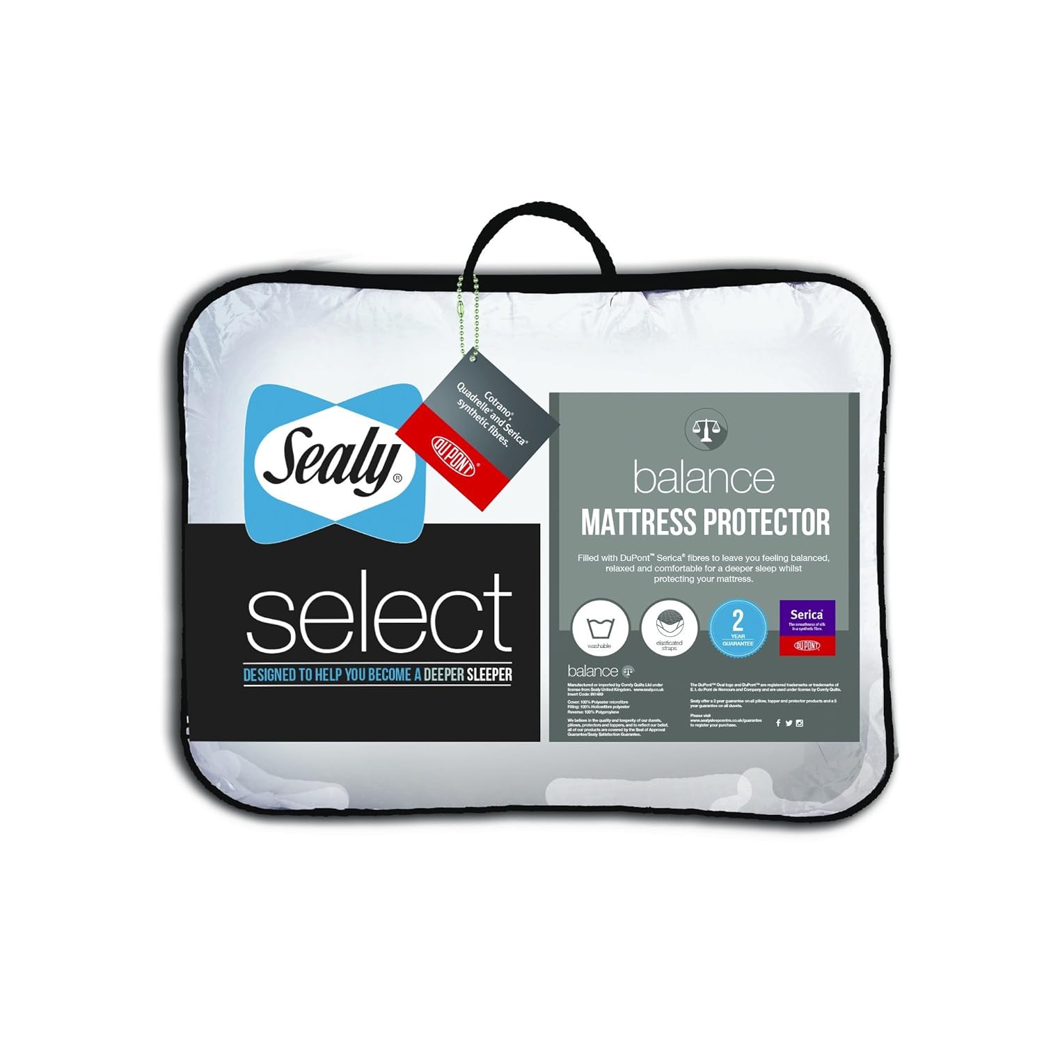 Sealy Select Balance Mattress Protector Single Amazon.co.uk Kitchen