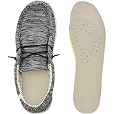 Shoe Insoles for Hey Dude Wally Shoes Replacement, Shoe Inserts for Men, Memory Foam Men Insoles, Footwear Inserts Comfortable & Light-Weight (US M13/EU46)