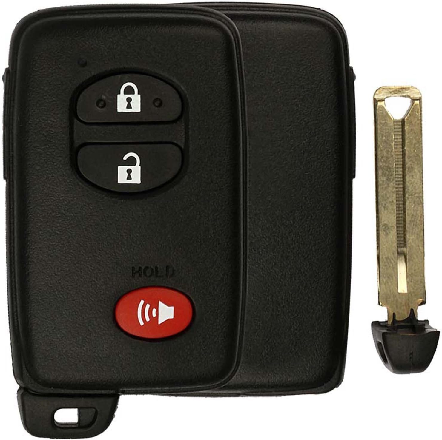 KeylessOption Keyless Entry Remote Smart Key Fob Shell Case