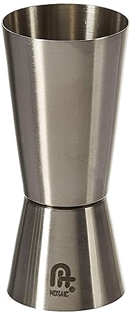 Mosaic Double Sided Stainless Steel Peg Measure, Silver (OL-1BRW-PGM-REG)