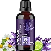 Sleep Essential Oil Blend for Diffuser - Snooze Blend Essential Oil for Sleep with Lavender Roman Chamomile Cedarwood and More - Aromatherapy Oil Blend for Peaceful Nighttime Relaxation