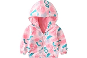 Toddler Boy Girl Fleece Lined Jackets Waterproof Hooded Windbreaker Coat for Winter Fall 2023