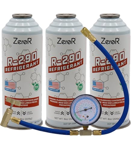 Amazon.com: Leak Saver R290 Refrigerant Kit 3-Pack | Included