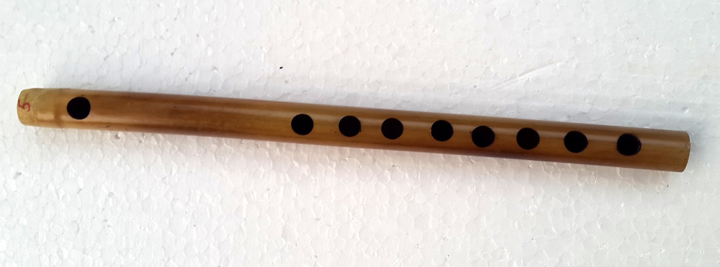Carnatic Flute, "G" scale, 35 cm, Professional, Bansuri, Flute, south