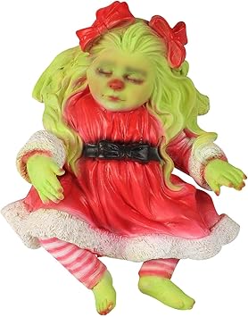 realistic grinch baby doll