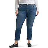 Lee Womens Plus Size Legendary 26" Straight Crop Jean