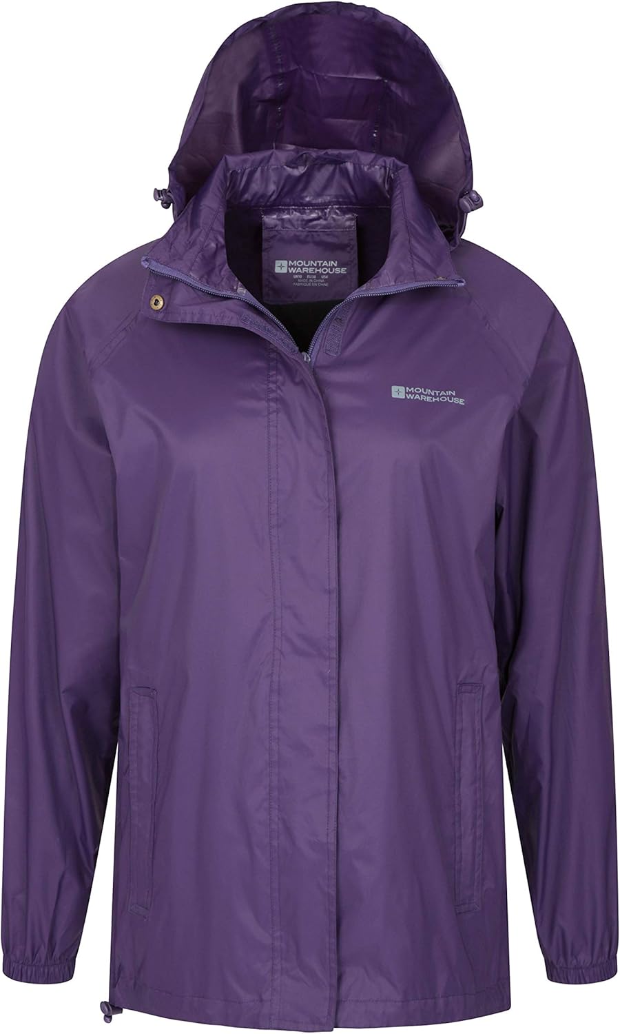 Mountain Warehouse Pakka Womens Waterproof Rain Jacket – Packable: Clothing