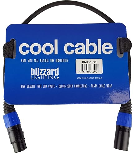 Rockville RDX3M25 25-Foot 3-Pin DMX Cable - 100% OFC Copper, XLR Female To Male, 5-Year Warranty
