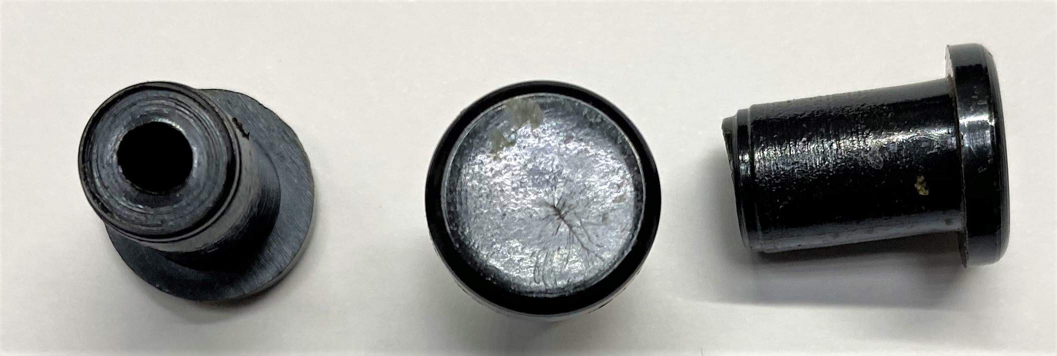 dexierp Protection Force 1/2" 13mm (Pack of 12) Round OD Tubing Plastic Insert Plug, Tubing Post End Cap, Chair Glide