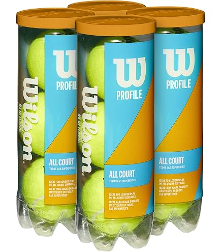 Amazon.com : WILSON US Open Tennis Balls - Extra Duty, 4 Can Pack