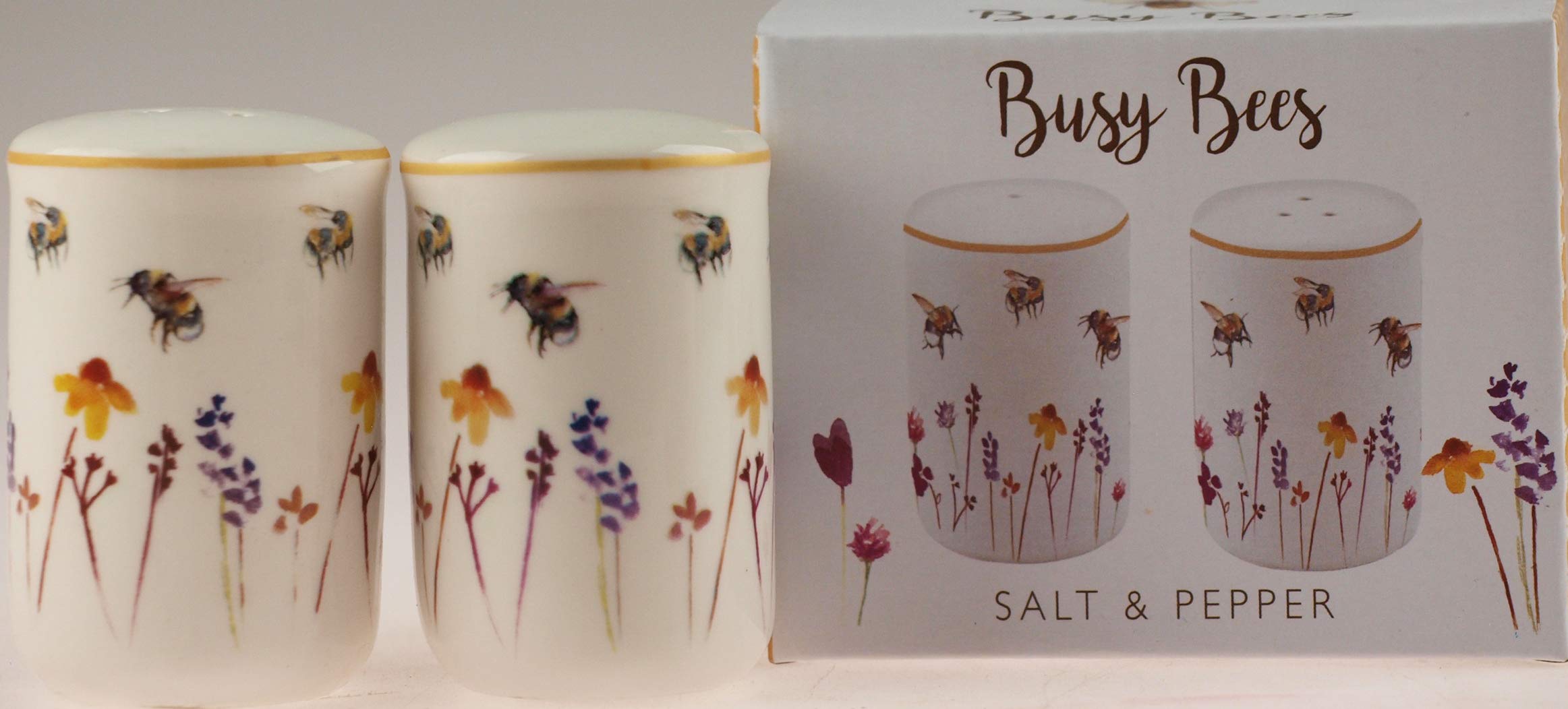 Busy Bees Salt & Pepper Cruet Set by Jennifer Rose New