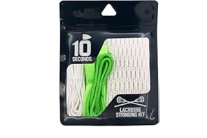 10 Seconds - Proline Lacrosse Stringing Kit Mesh, Weather-Resistant and Precision Stringing. includes: Shooting String, Shooting Lace, Sidewall and Self-Tapping Screws
