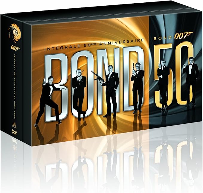 Coffret Dvd James Bond 007 L Intégrale Des 22 Films James Bond 007-Bond 50 : Intégrale 50ème Anniversaire des 22 Films
