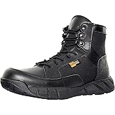 LAHORS 6 Inch Lightweight Mens Tactical Shoes Combat Boots Coyote Boots Military Training Lace Up Outdoor Hiking Breathable Army Shoe