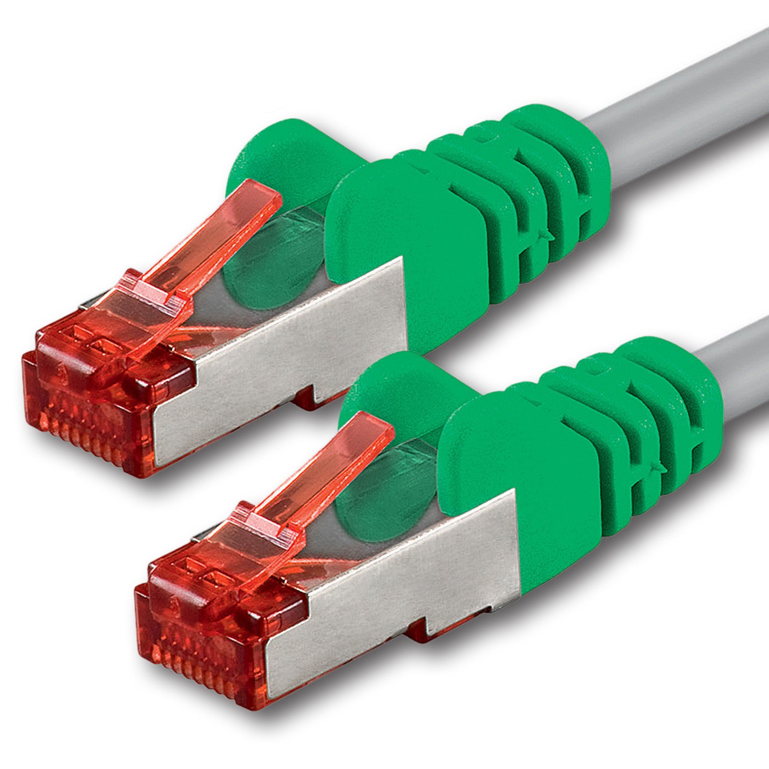 1aTTack CAT6 2X RJ45 connector crossover SSTP PIMF network patch cable 5m