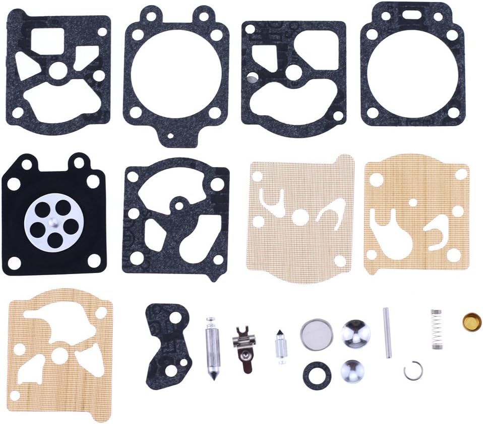 Hiitchi New Carburetor Carb Kit K20-WAT WA Wt Walbro Echo Homelite Husqvarnn Chainsaw Gasket Diaphragm Hard Parts