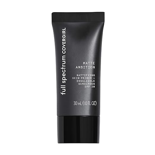 Covergirl Matte Ambition, Skin Primer Spf 20, 1.01 Ounce
