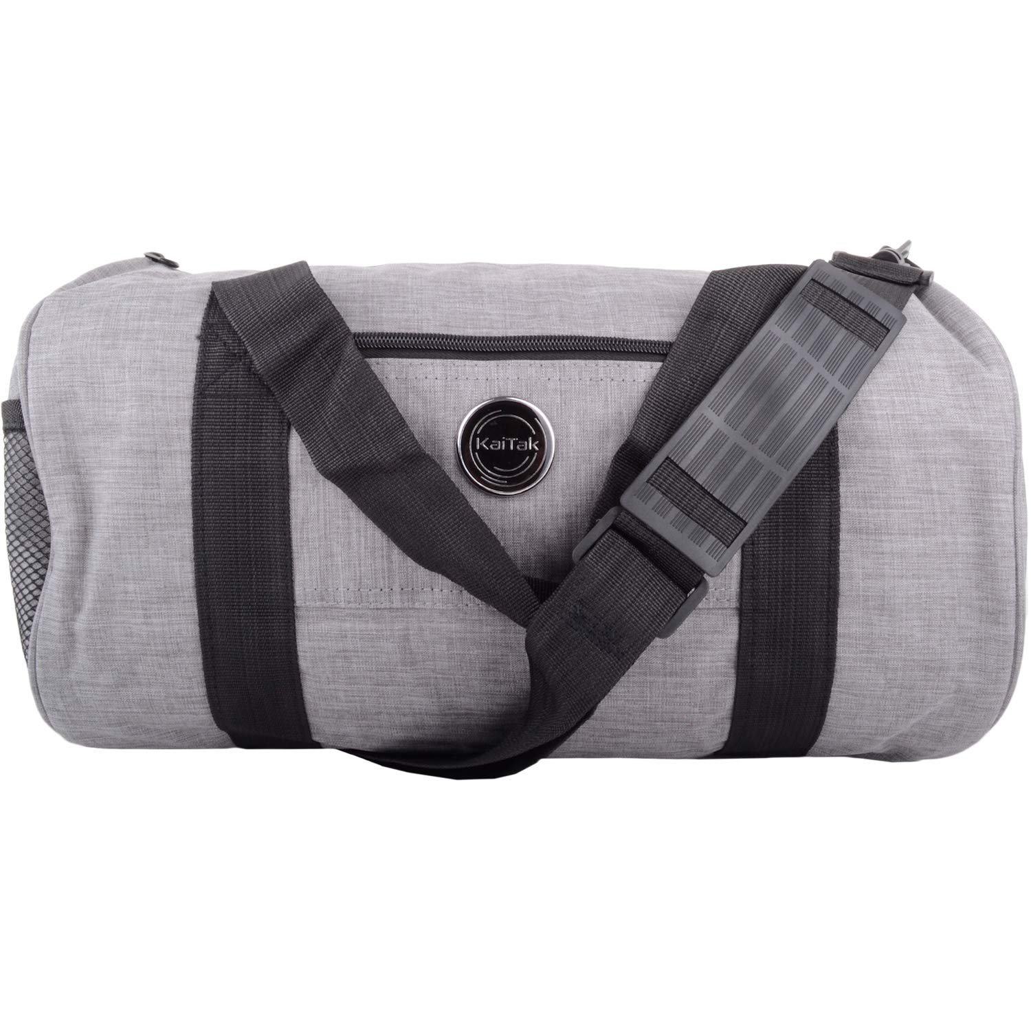 Valita Unisex Travel Over Night Hand Luggage Holdall Bag with Detachable Strap - Grey