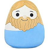 Tiralia Jesus Plush Toy - Religious Stuffed Doll - Jesus Plush Pillow - Faithful Lovers and Easter Basket Stuffed Gift (Blue)