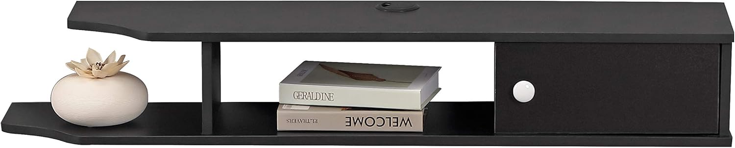 Best Wood Floating Tv Stand Wall-Mounted Media