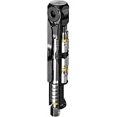 Granite Stash RT Replacement Ratchet Tool Set | replacement kit for Granite Stash RT, includes ratchet wrench, 9 bits and holder, 90g, powder-coated metal