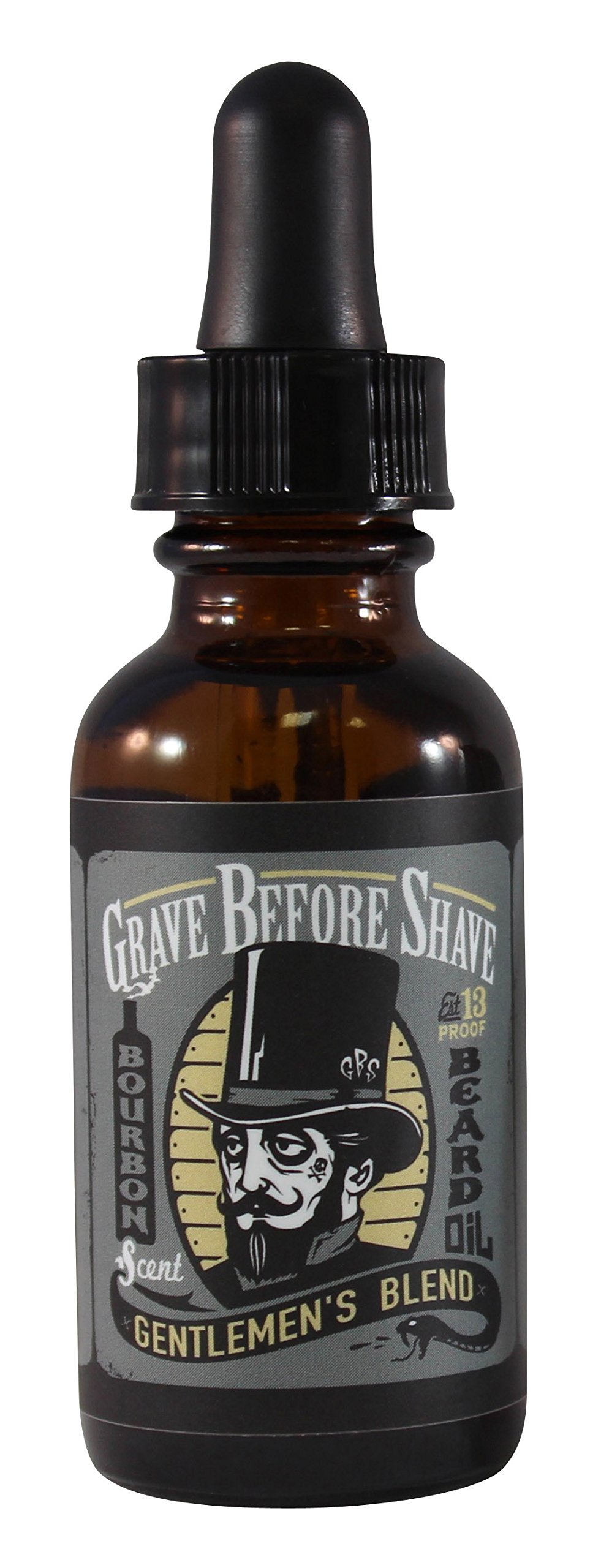 Grave Before Shave Gentlemen'S Blend Beard Oil (Bourbon Scent)
