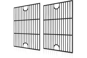AOREWTGGH Cooking Grates Replacement for Nexgrill 4 Burner 720-0830H 720-0670A 720-0783E 720-0958A 5 Burner 720-0888N. Grill Grate for Kenmore 415.16106210 Uniflame GBC981, Master Forge 1010037 2Pack 17 inch