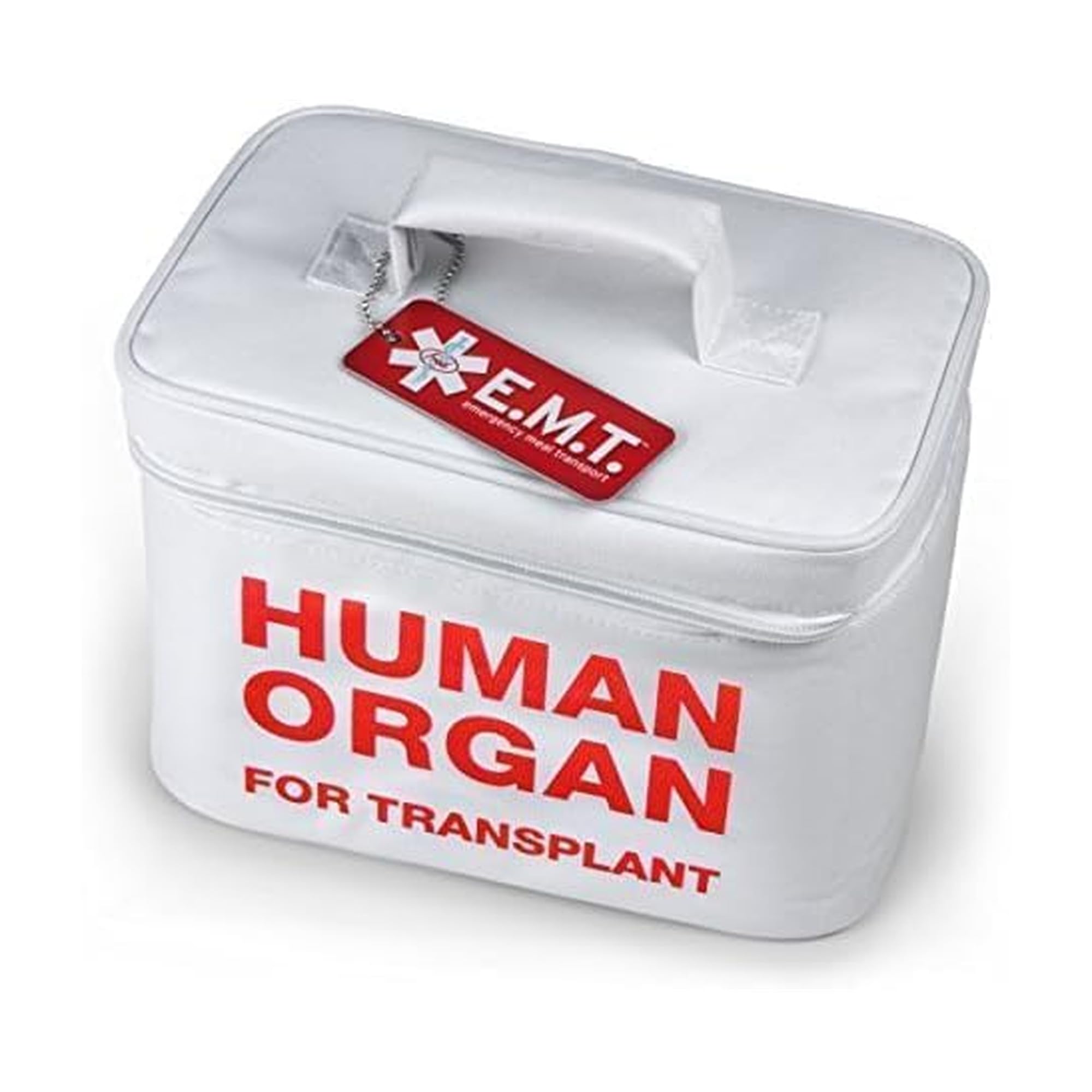 Genuine Fred Insulated Lunch Tote | White | Emergency Meal Transport | For School | Pack of 6 Image