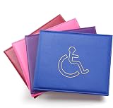 Vicloon Disabled Badge Timer Holder PU Leather Navy Blue view 1