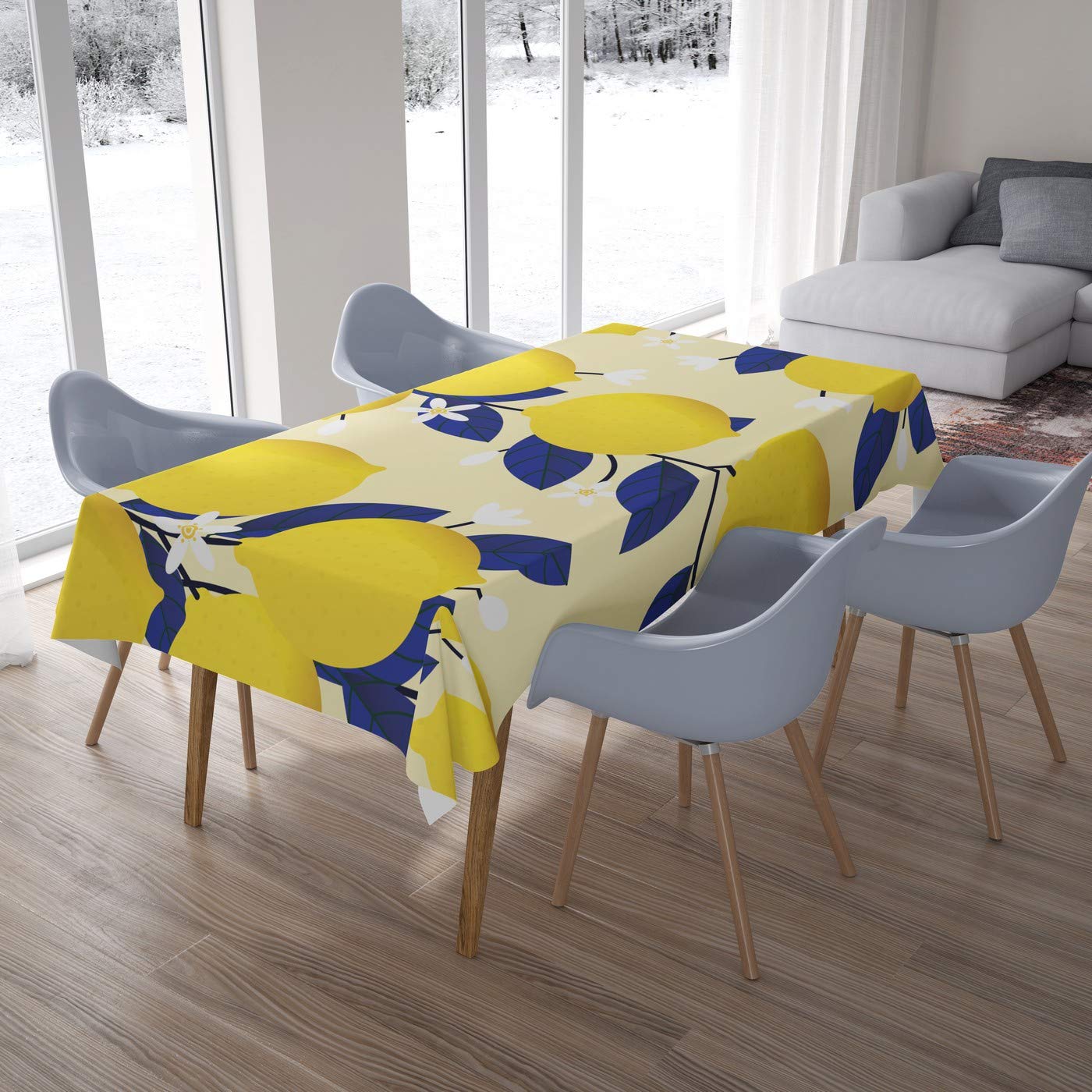 Bonamaison Kitchen Decoration, Tablecloth, 140cm x 200cm - Designed and Manufactured in Turkey