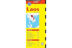 Laos Travel Map Third Edition