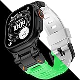 KADES Rugged TPU Sport Band for Apple Watch Ultra 3/2/1 49mm, Metal Connectors for Apple Watch Series 11/10/SE3 46mm Series 9/8/SE2/7/6/SE/5/4/3/2/1 45mm/44mm/42mm