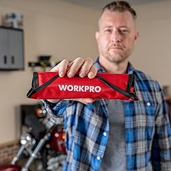 WORKPRO 8-piece Flex-Head Ratcheting Combination