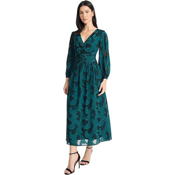 Amazon.com: Maggy London Women's Dresses Floral Embroidered Midi Dress for  Women, High Neck Summer Cocktail & Wedding Guest Dress, Twilight Navy, 0 :  Clothing, Shoes & Jewelry