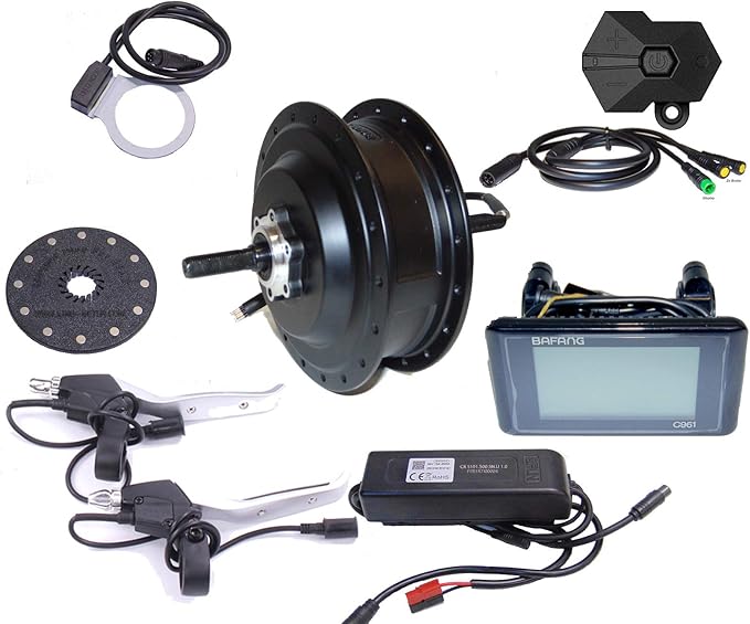 bafang Electric Bike Conversion Kit 350W 36V Rear Wheel for Cassette 8