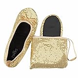 Shoes8teen Women's Foldable Portable Travel Ballet