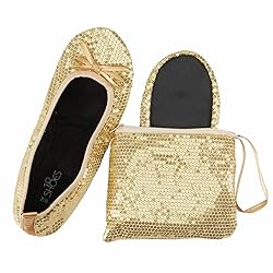 Shoes8teen Women's Foldable Portable Travel Ballet