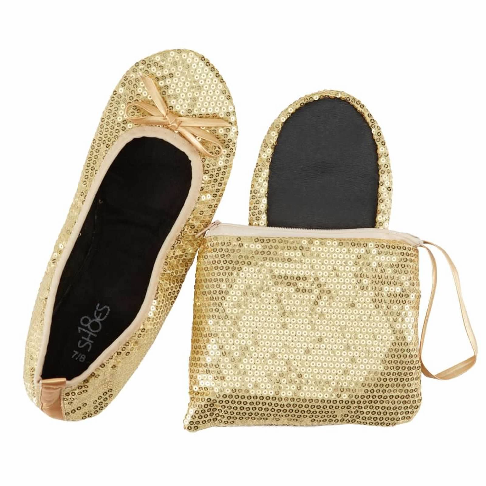Shoes8teen Women's Foldable Portable Travel Ballet