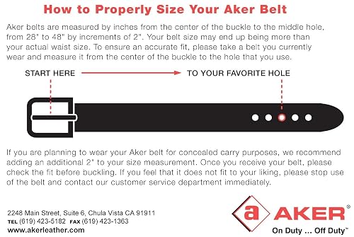 aker leather dress belt Amazon.com : Aker Leather B08 Garrison Belt, Black Basketweave Leather  Tactical Duty Belt 1.5 Inch Wide with Removable Chrome Center Bar Buckle,  Size 28 for Law Enforcement Uniform or Everyday Wear, Made