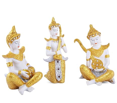 Buy Mariner S Creation Divine Buddha Statue Playing Musical