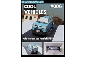 POP-UP CARDS: COOL VEHICLES #006