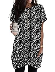 Women Plus Size Tops Short Sleeve Tunic Shirts
