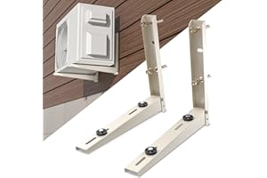 Cestluck Mini Split Brackets, Mini Split Wall Mounting Bracket Condenser Bracket for 7000 BTU to 12000 BTU
