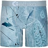 Ethika Men's Mid Boxer Brief, Grit &amp; Glory | Shorter Mid-length mens mid with Engineered Prevent, Soft 4-way, and Blend