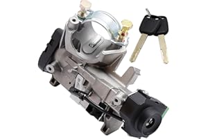 Saihisday 06350-SAA-G30 Ignition Switch Cylinder Lock with 2 Keys, Replacement for Honda Accord 2003-2005 48, Replacement for